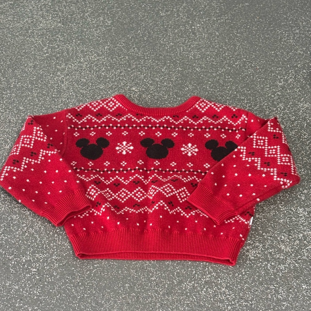 Little Sleepies Mickey Sweater 12-18 months